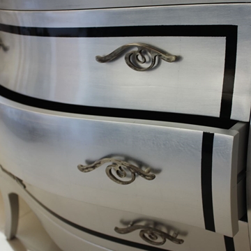 00_Mueble en plata y negro - Imagen 2