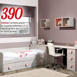 Cama nido juvenil de 90x190 - Imagen 1