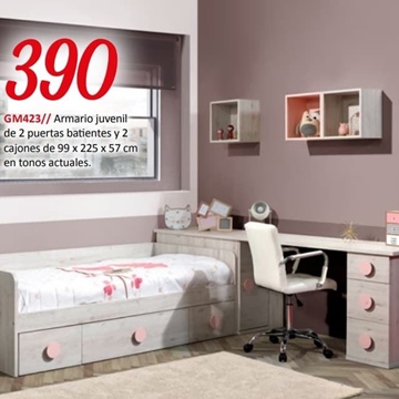 Cama nido juvenil de 90x190 - Imagen 1