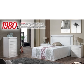 Dormitorio en chapa de fresno - Imagen 1