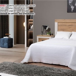 Dormitorio moderno con tonos actuales - Imagen 1