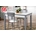 Mesa de cocina en color blanco - Imagen 1