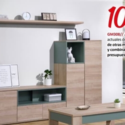 Mueble apilable de salón en colores actuales - Imagen 1