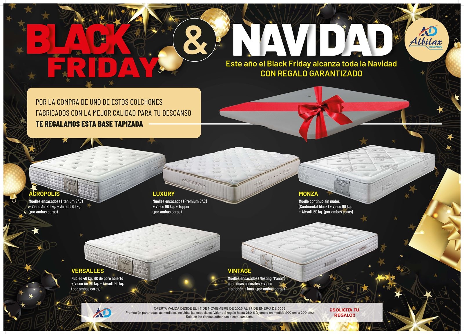 OFERTA VALIDA HASTA EL 17/01/2026 O FIN DE EXISTENCIAS